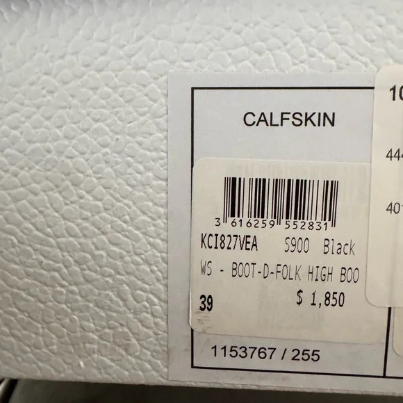 SOLD **Dior calfskin pony-style knee boots - Picture 6 of 13